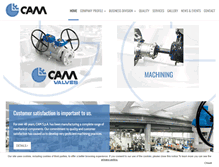 Tablet Screenshot of cam-spa.it